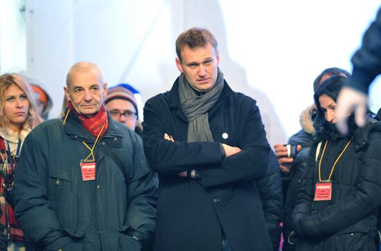 Opposition rally "For Fair Election" in Moscow