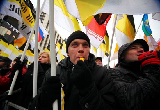 Opposition rally "For Fair Election" in Moscow