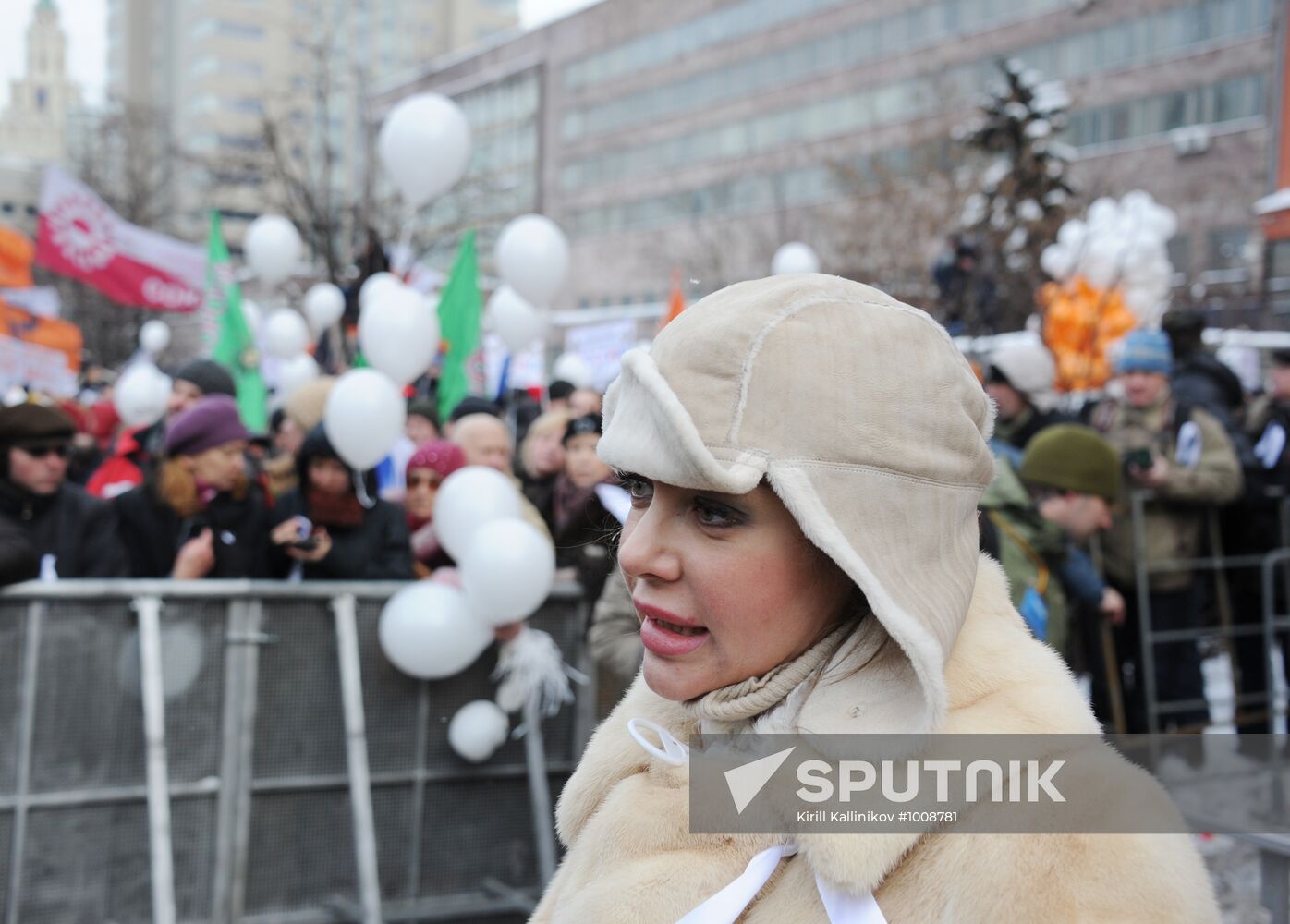 Opposition rally "For Fair Election" in Moscow