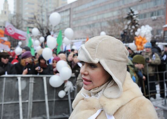 Opposition rally "For Fair Election" in Moscow