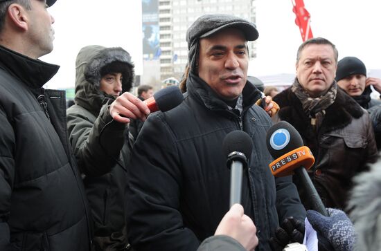 Opposition rally "For Fair Election" in Moscow