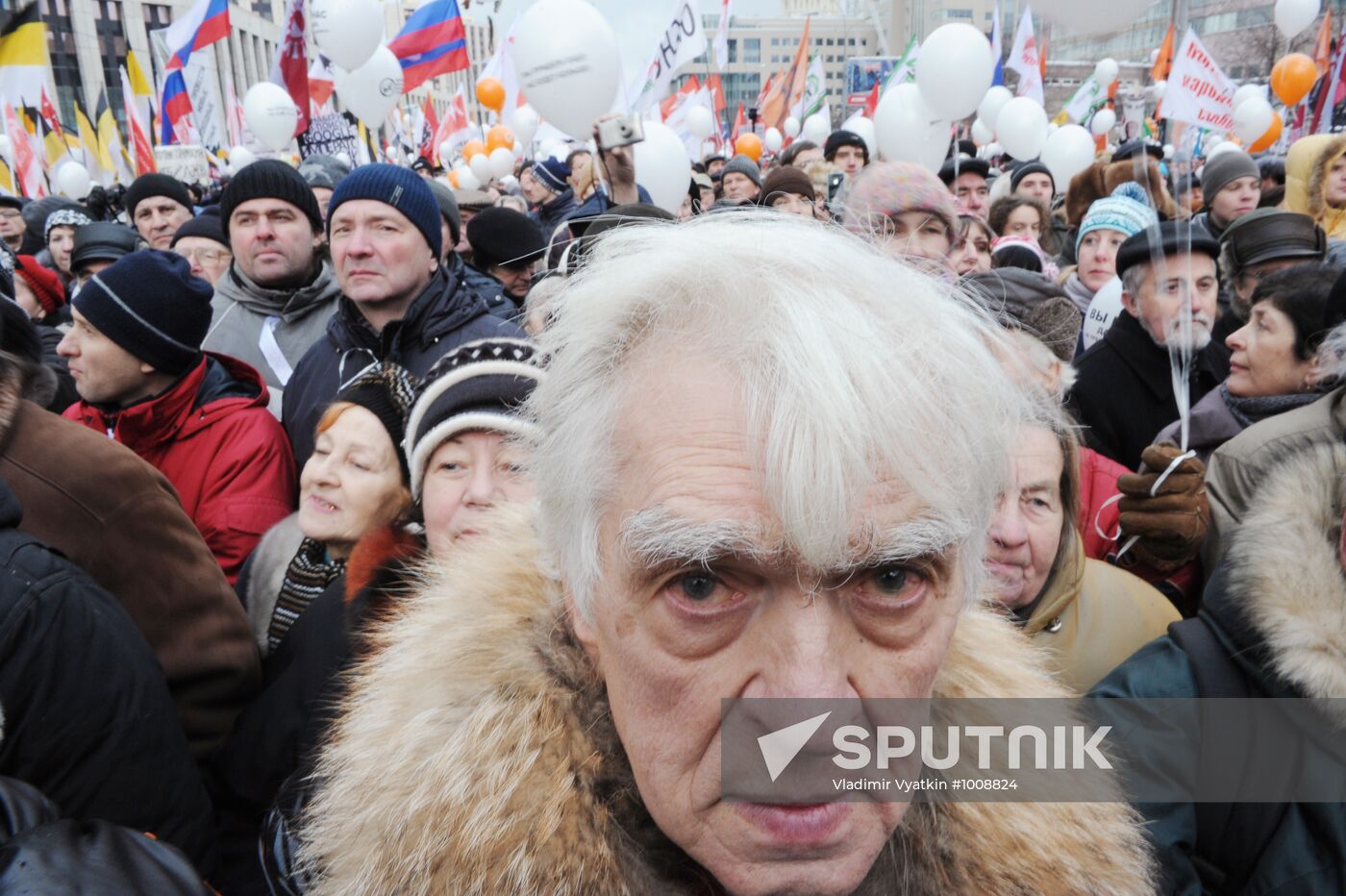 Opposition rally "For Fair Election" in Moscow