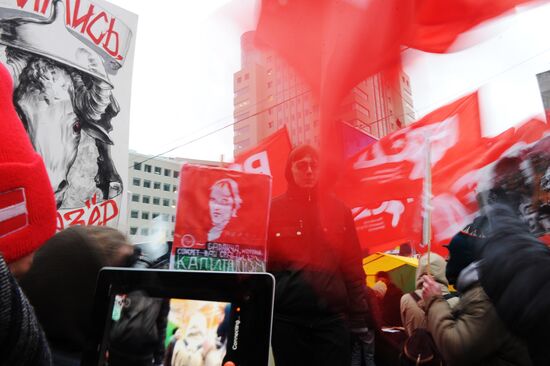 Opposition rally "For Fair Election" in Moscow