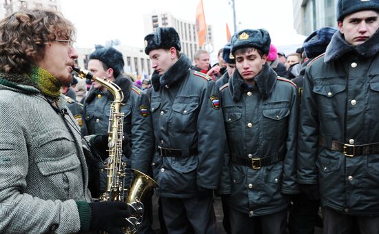 Opposition rally "For Fair Election" in Moscow