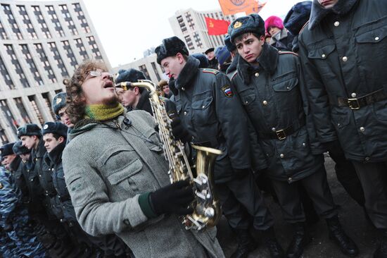Opposition rally "For Fair Election" in Moscow