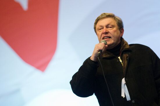 Opposition rally "For Fair Election" in Moscow