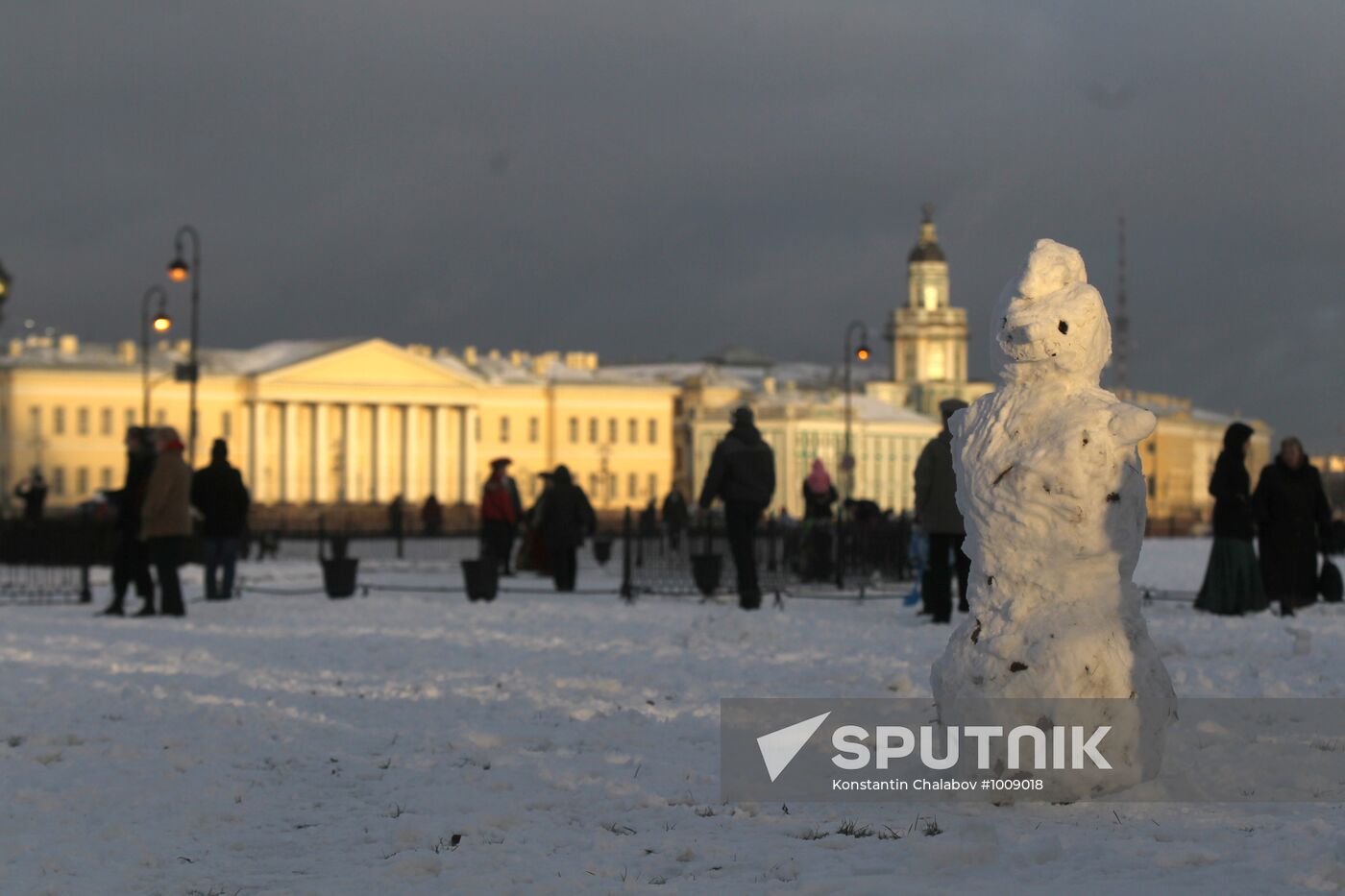 Winter holidays in St Petersburg