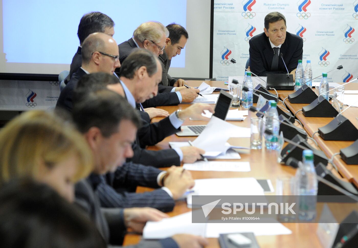 Meeting of Executive Committee of Russian Olympic Committee
