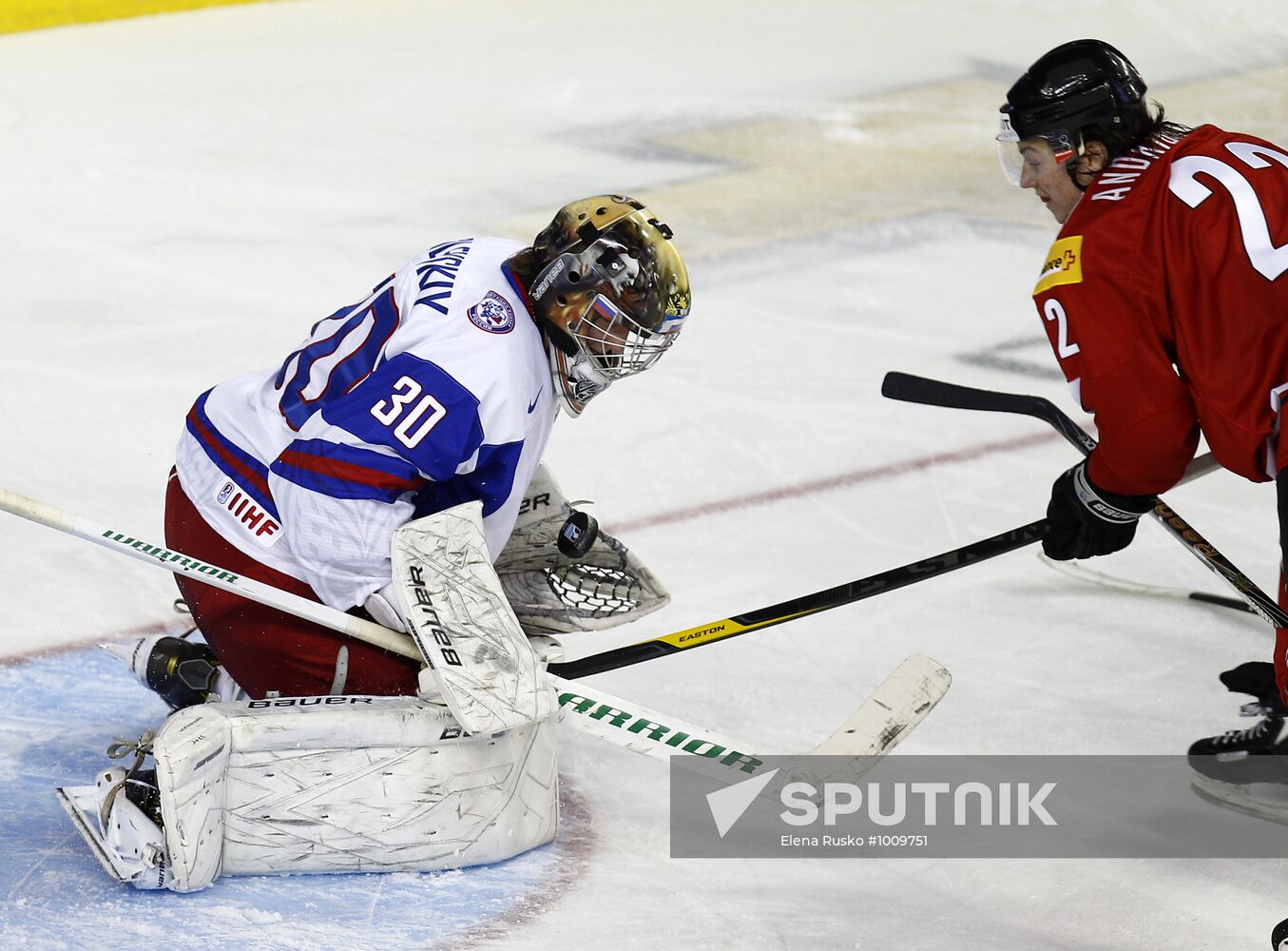 2011 World Junior Hockey Championship. Russia vs. Switzerland
