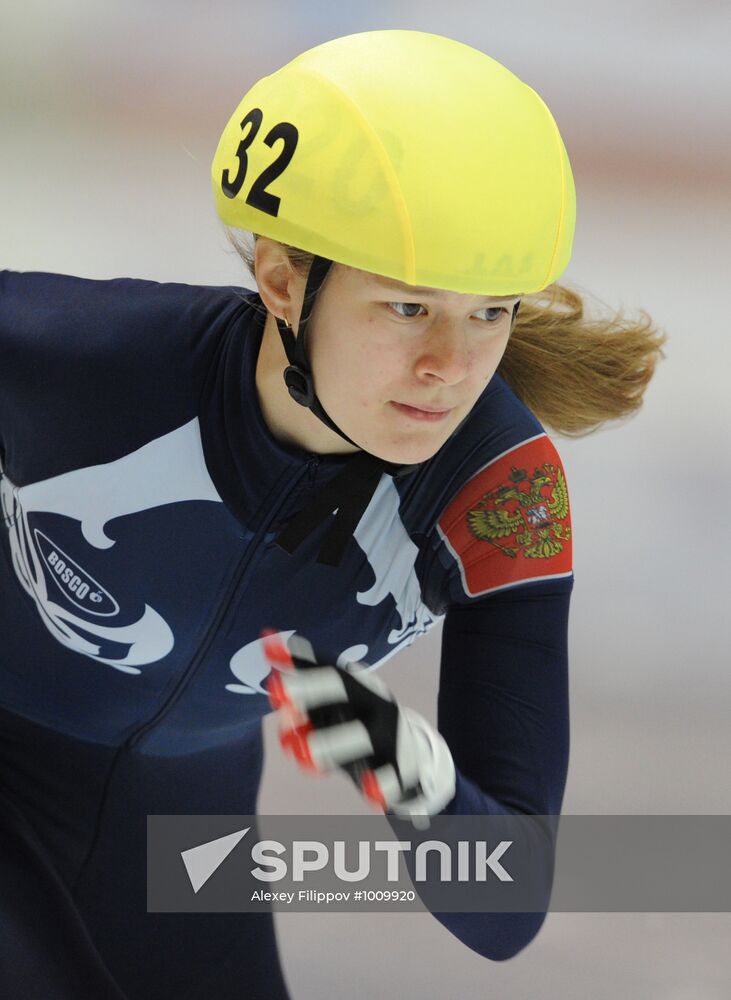 Russian Short Track Skating Championship. Second Day.