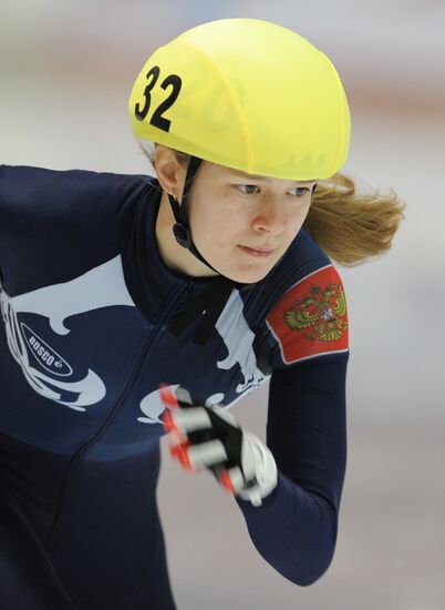 Russian Short Track Skating Championship. Second Day.