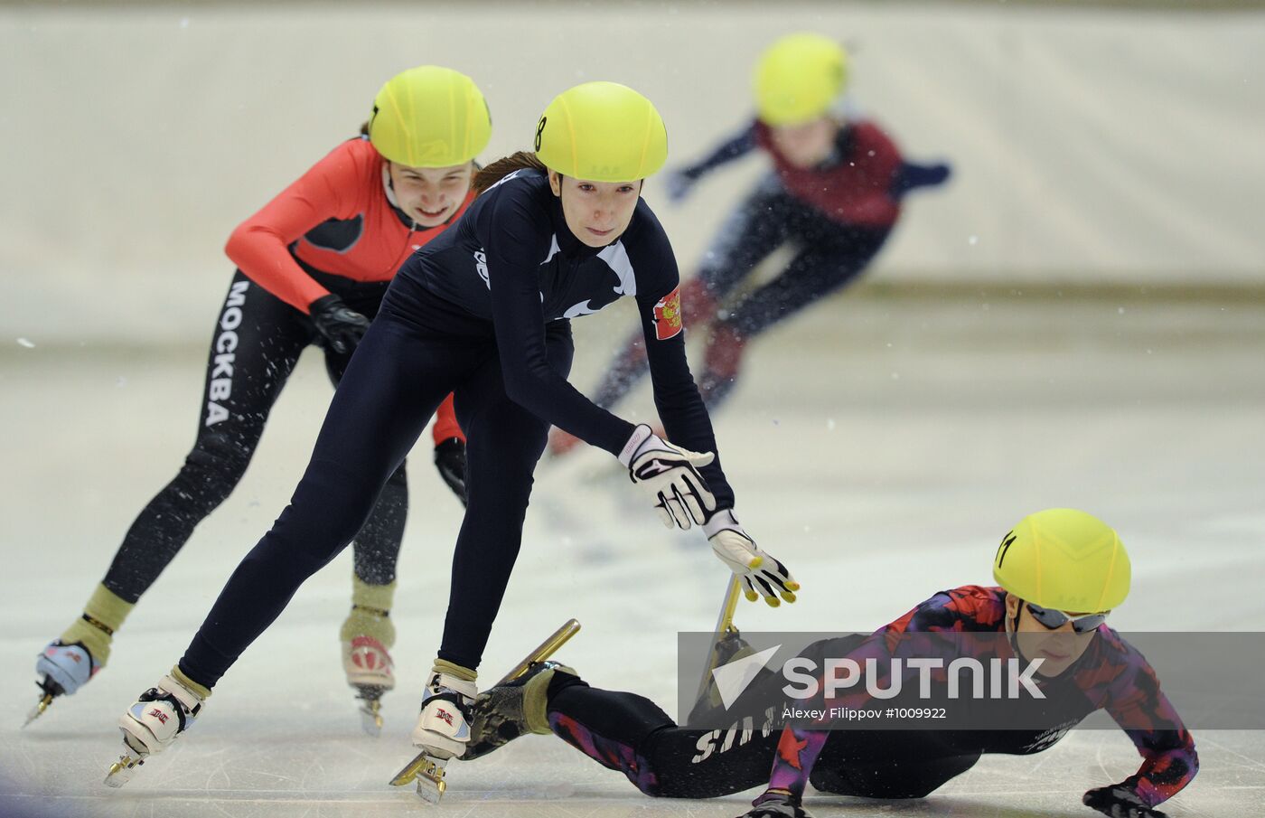 Russian Short Track Skating Championship. Second Day.