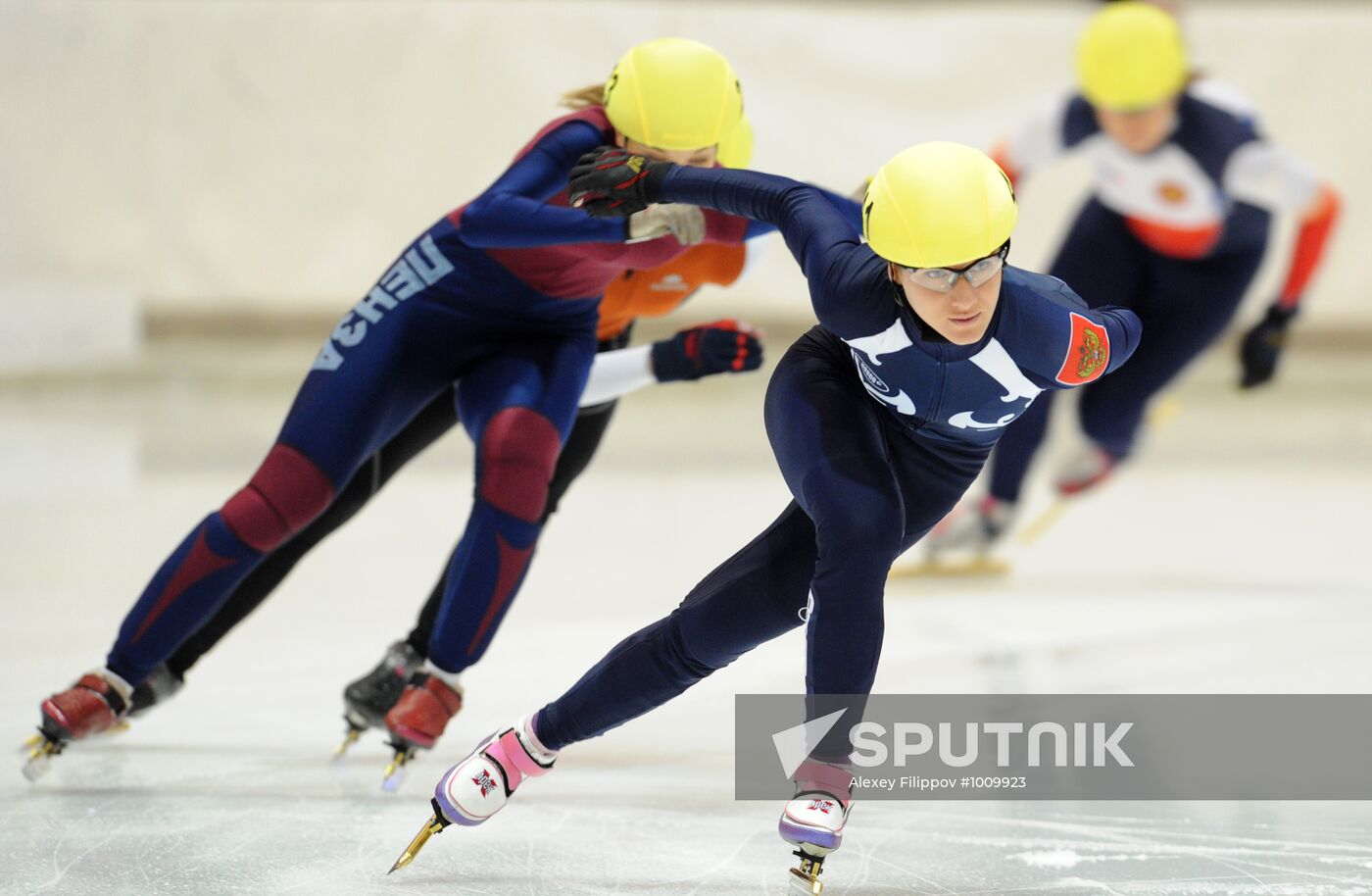 Russian Short Track Skating Championship. Second Day.