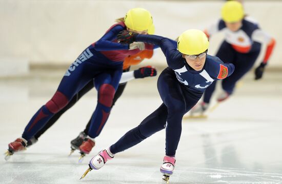 Russian Short Track Skating Championship. Second Day.