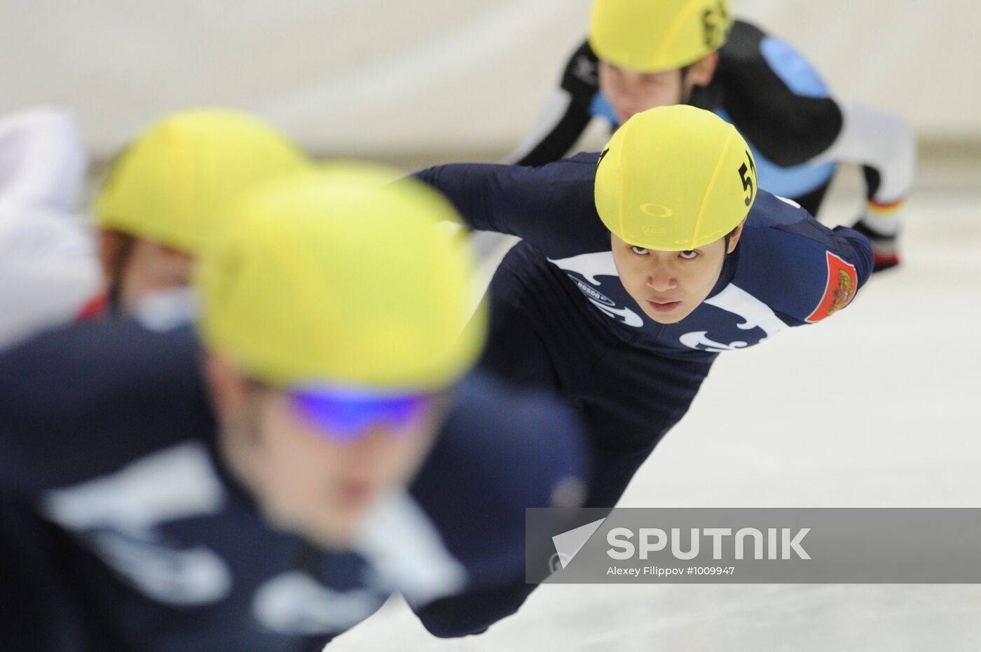 Russian Short Track Skating Championship. Second Day.