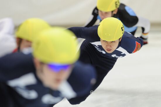 Russian Short Track Skating Championship. Second Day.