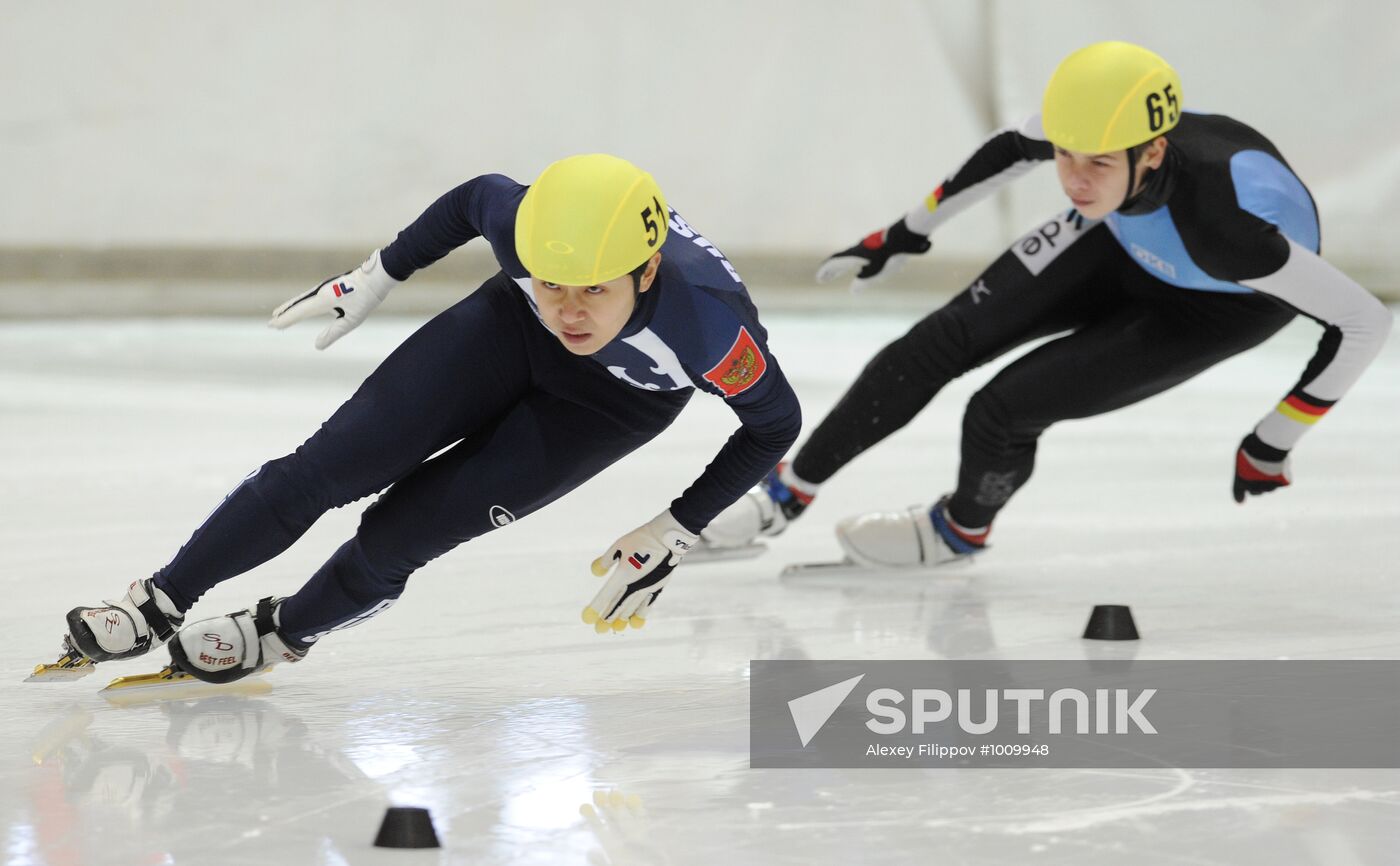 Russian Short Track Skating Championship. Second Day.