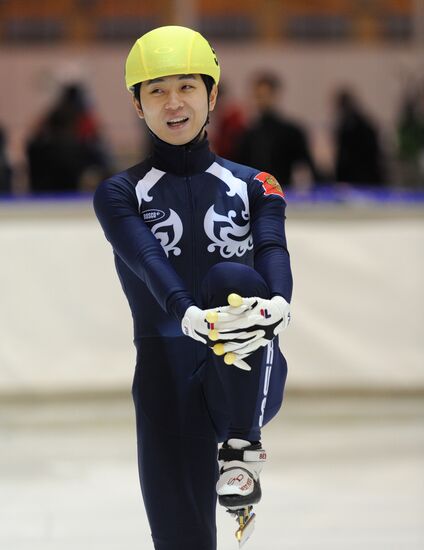 Russian Short Track Skating Championship. Second Day.