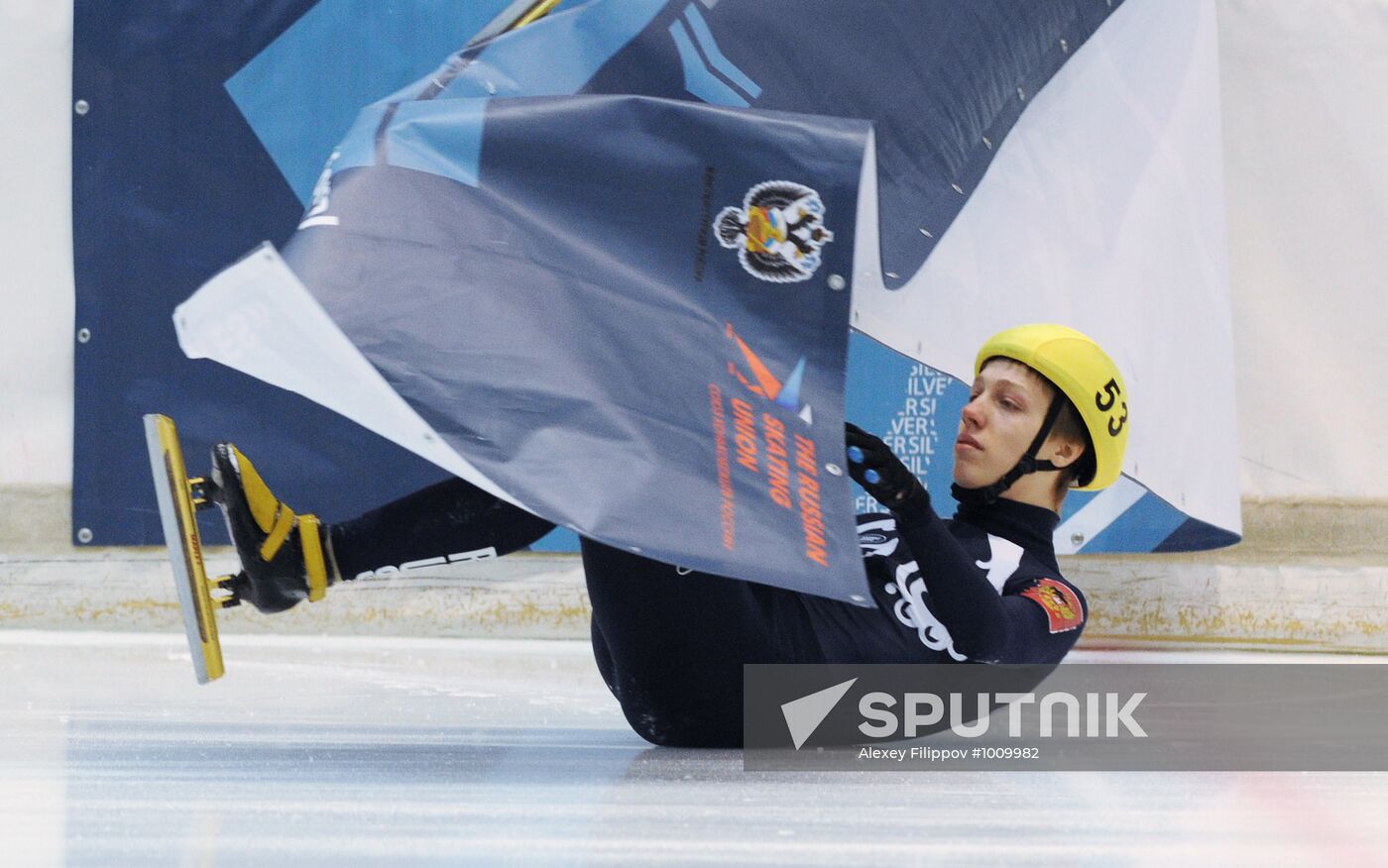 Russian Short Track Skating Championship. Second Day.