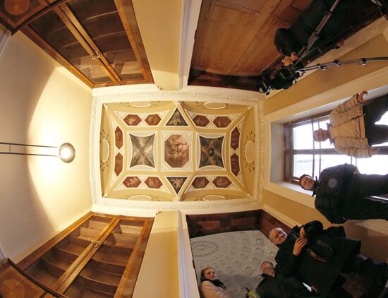 Opening of Tsarskoye Selo Museum interiors
