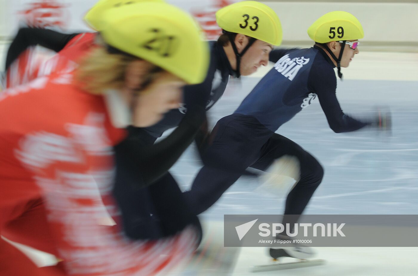 Russian Short Track Skating Championship. Second Day.
