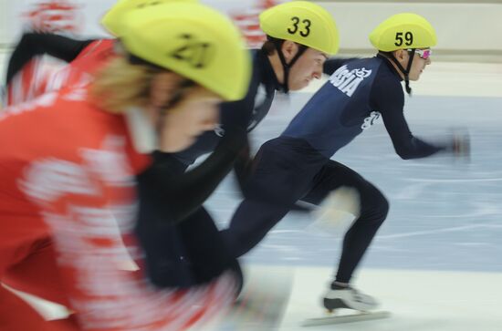 Russian Short Track Skating Championship. Second Day.