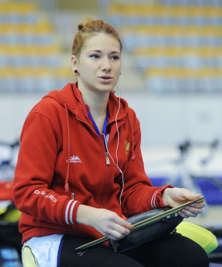 Russian Short Track Skating Championship. Second Day.