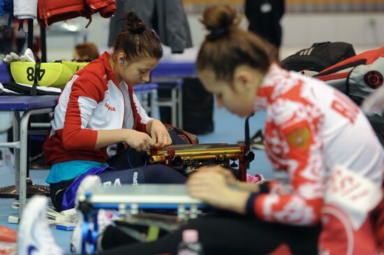 Short track Russia Championship. Day Two