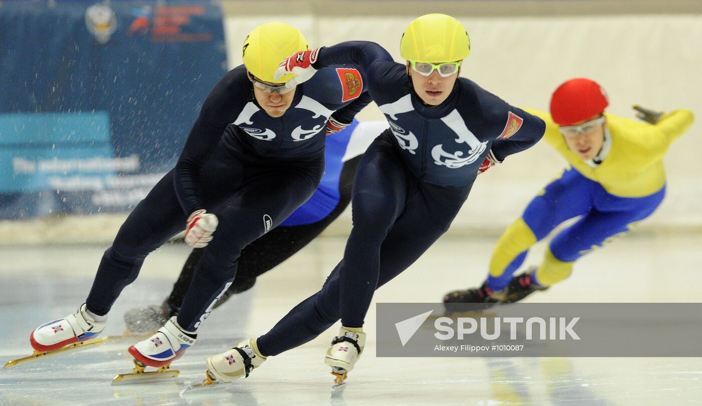 Russian Short Track Skating Championship. Second Day.