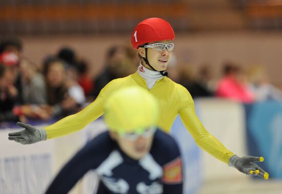 Russian Short Track Skating Championship. Second Day.