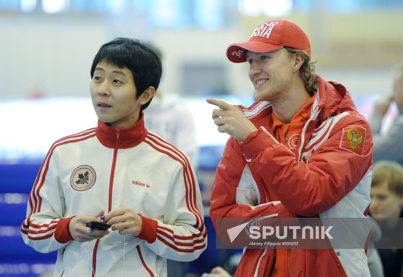 Russian Short Track Skating Championship. Second Day.