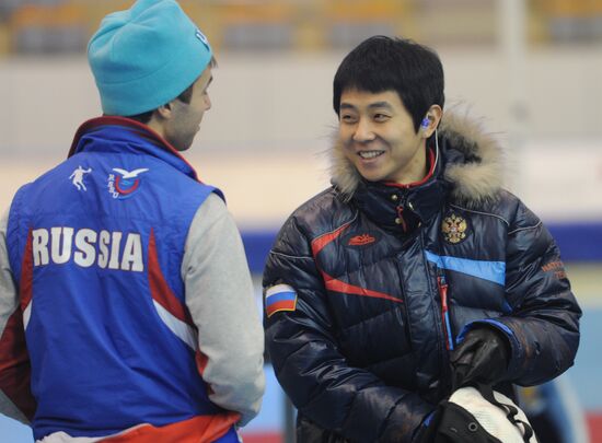 Russian Short Track Skating Championship. Second Day.