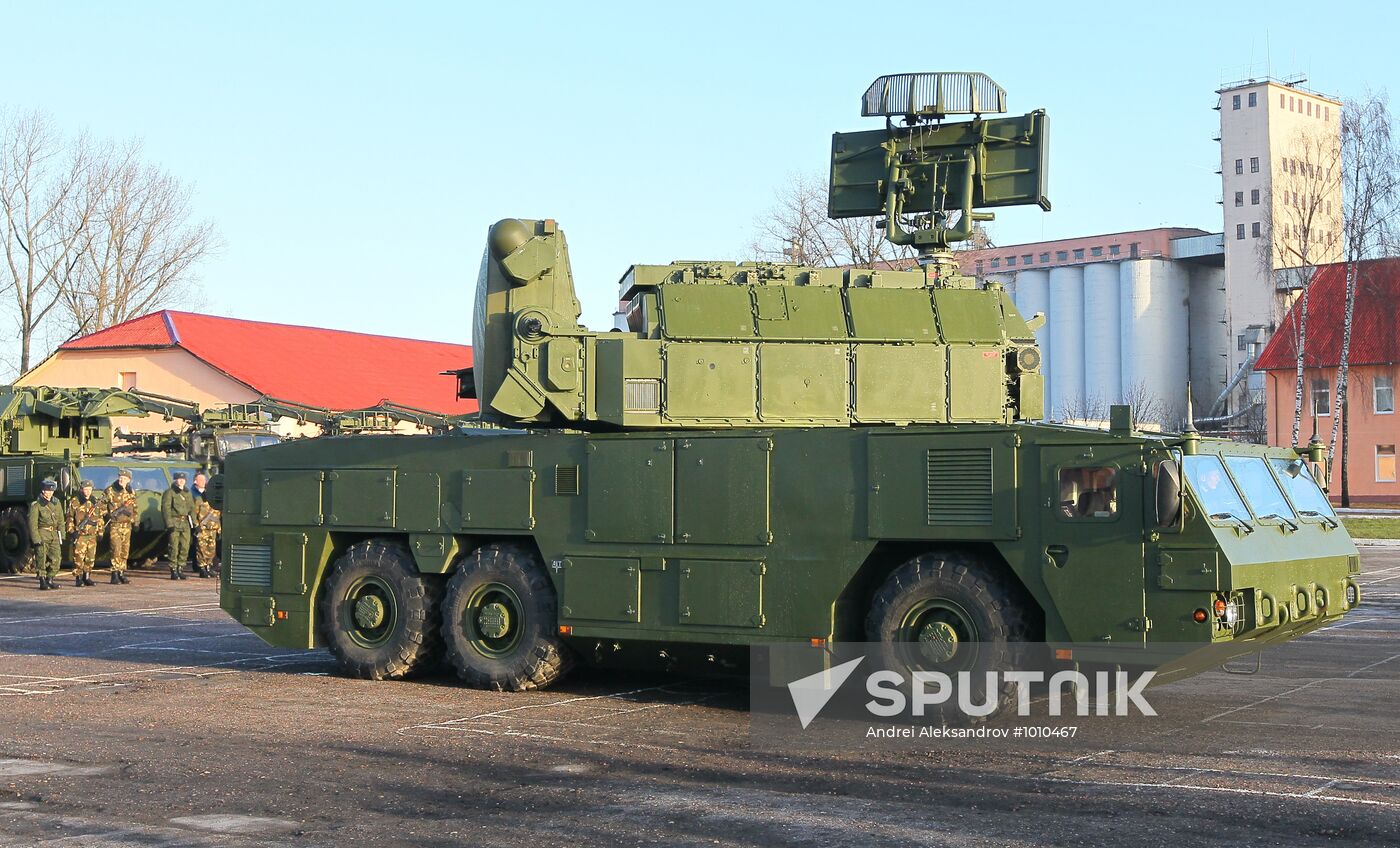TOR-M2 missile system put into service in Baranovichi
