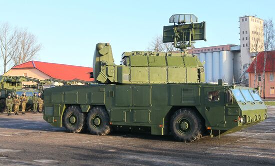 TOR-M2 missile system put into service in Baranovichi