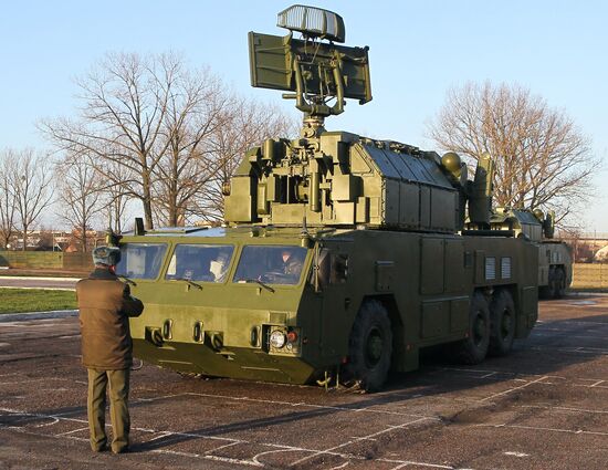 TOR-M2 missile system put into service in Baranovichi
