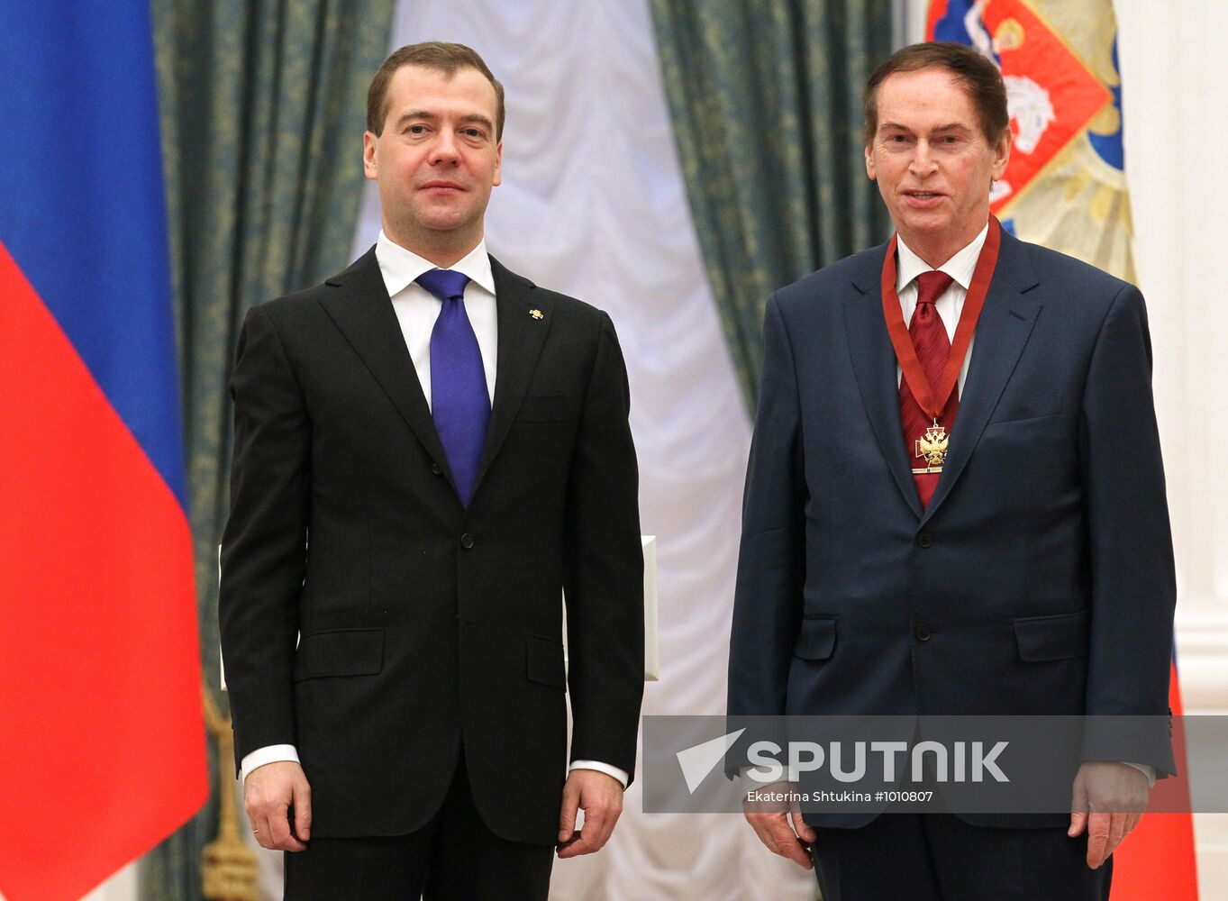 Dmitry Medvedev presents awards in Kremlin