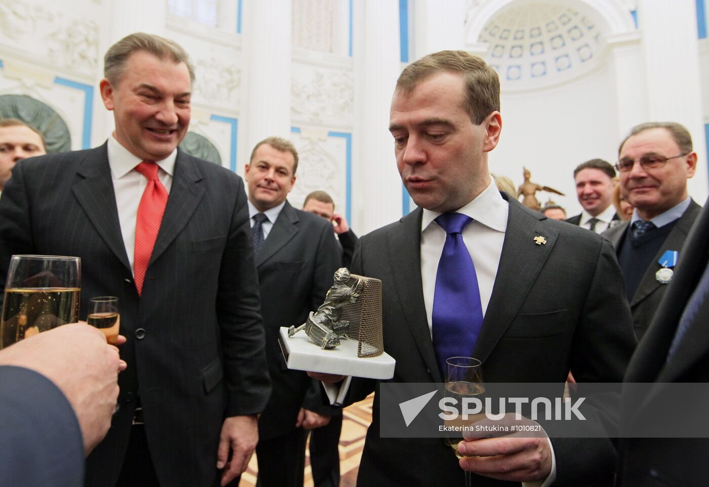 Dmitry Medvedev presents awards in Kremlin