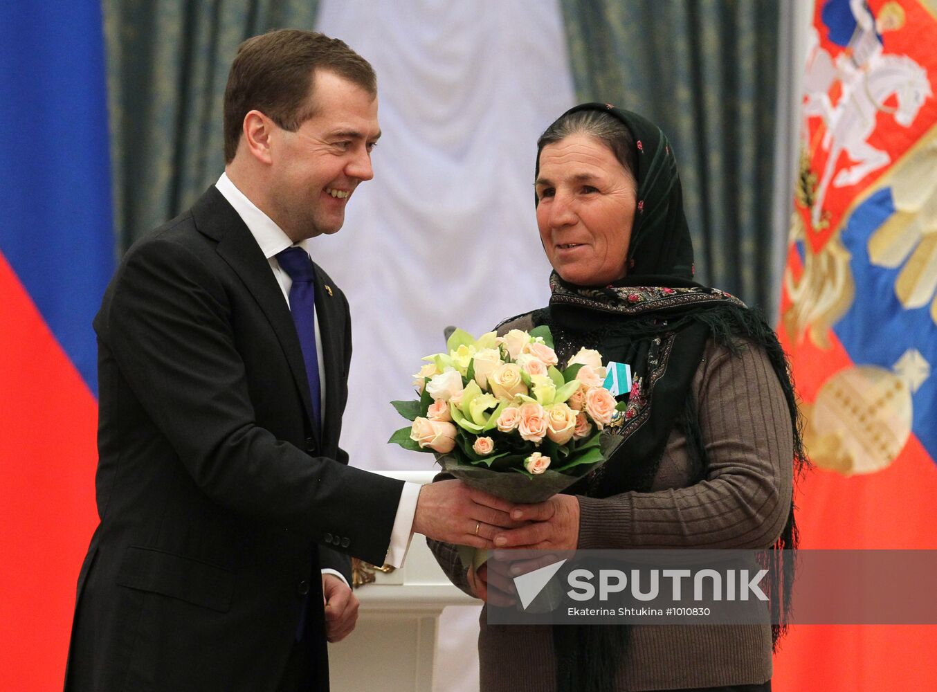 Dmitry Medvedev presents awards in Kremlin