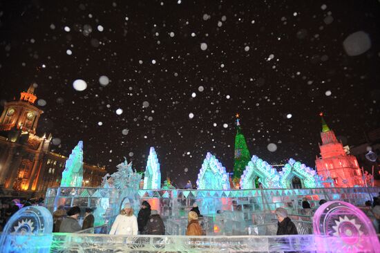 Ice City opens in Yekaterinburg