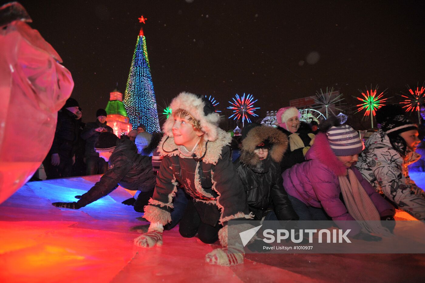 Ice City opens in Yekaterinburg