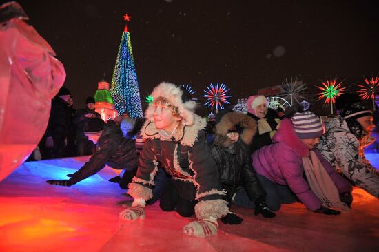 Ice City opens in Yekaterinburg