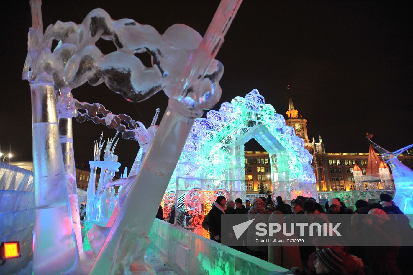 Ice City opens in Yekaterinburg