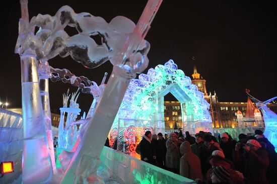 Ice City opens in Yekaterinburg
