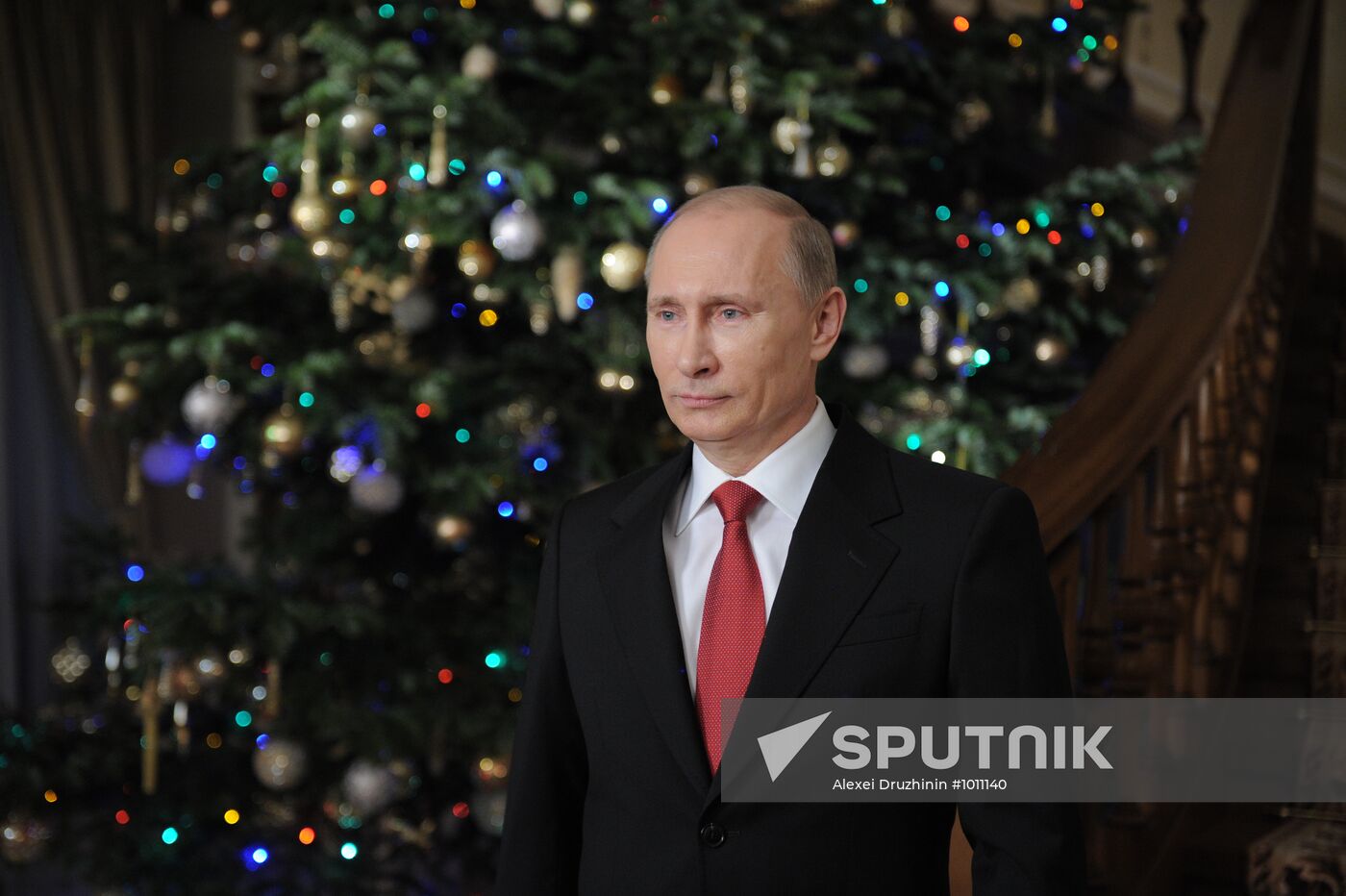 Vladimir Putin wishes nation happy New Year