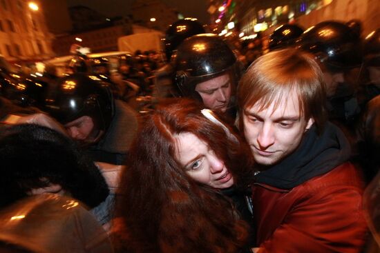"Strategy 31" rally in Moscow