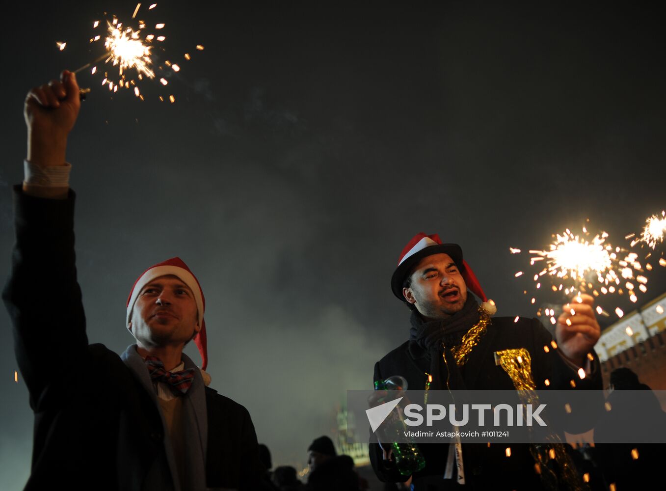 New Year celebrations in Moscow