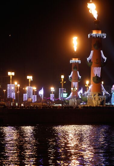 New Year celebrations in Moscow