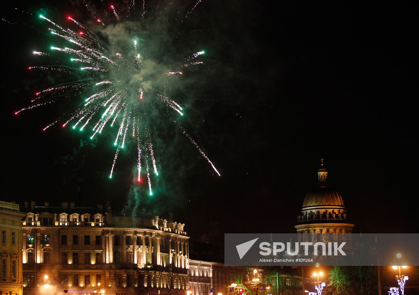 New Year celebrations in Moscow