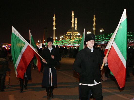 New Year celebrations in Moscow