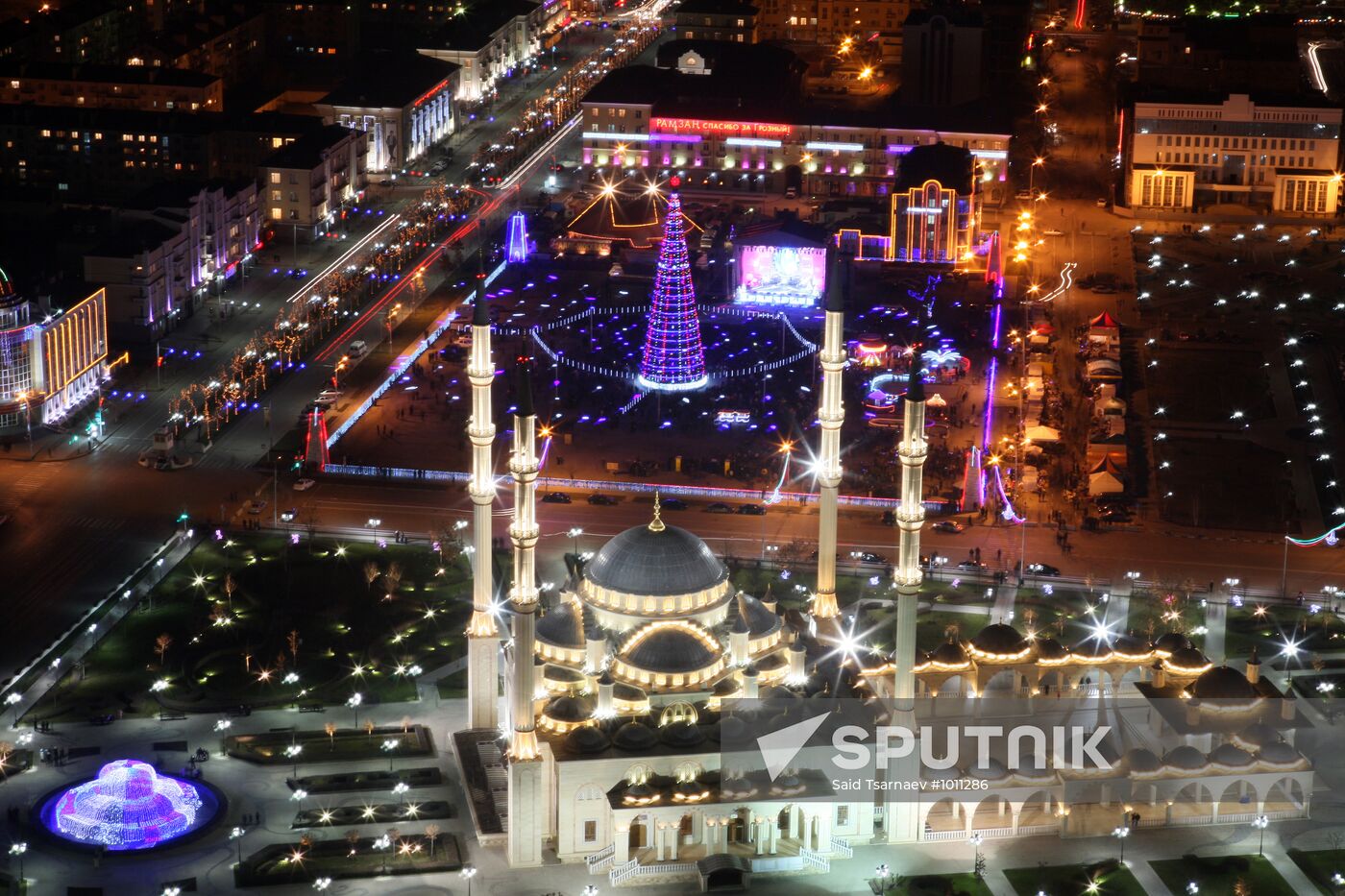 New Year celebrations in Moscow